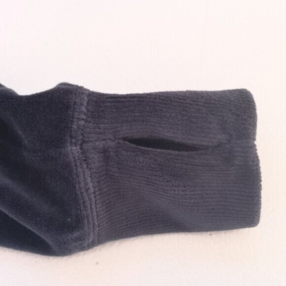 Calia by Carrie Underwood Ladies Size Large Navy Velour Long Sleeves Top - Picture 8 of 11